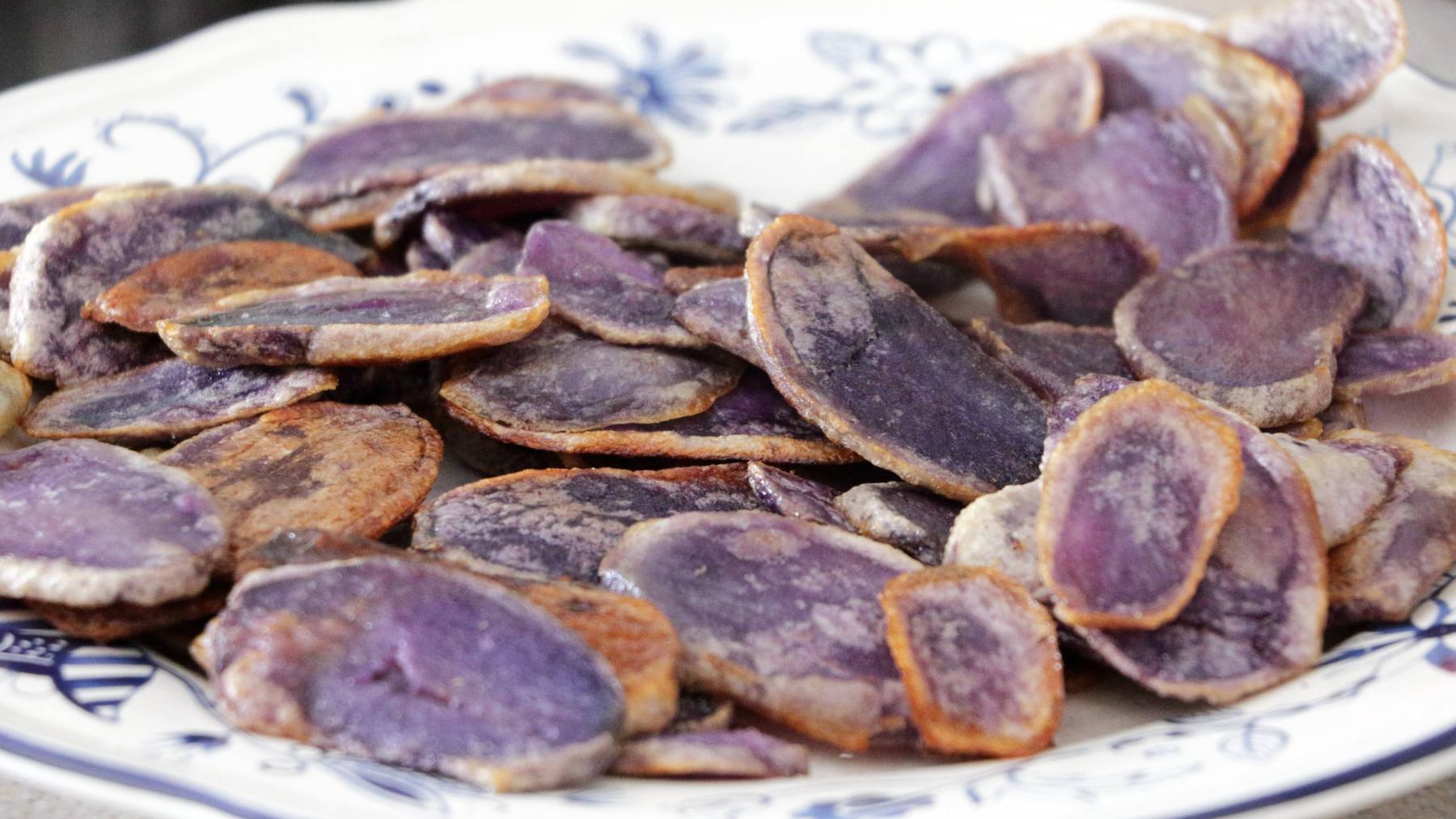 Milhojas de patata violeta 4