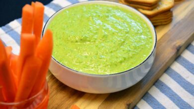 Puré de guisantes y nabos con toque de menta fresca 4