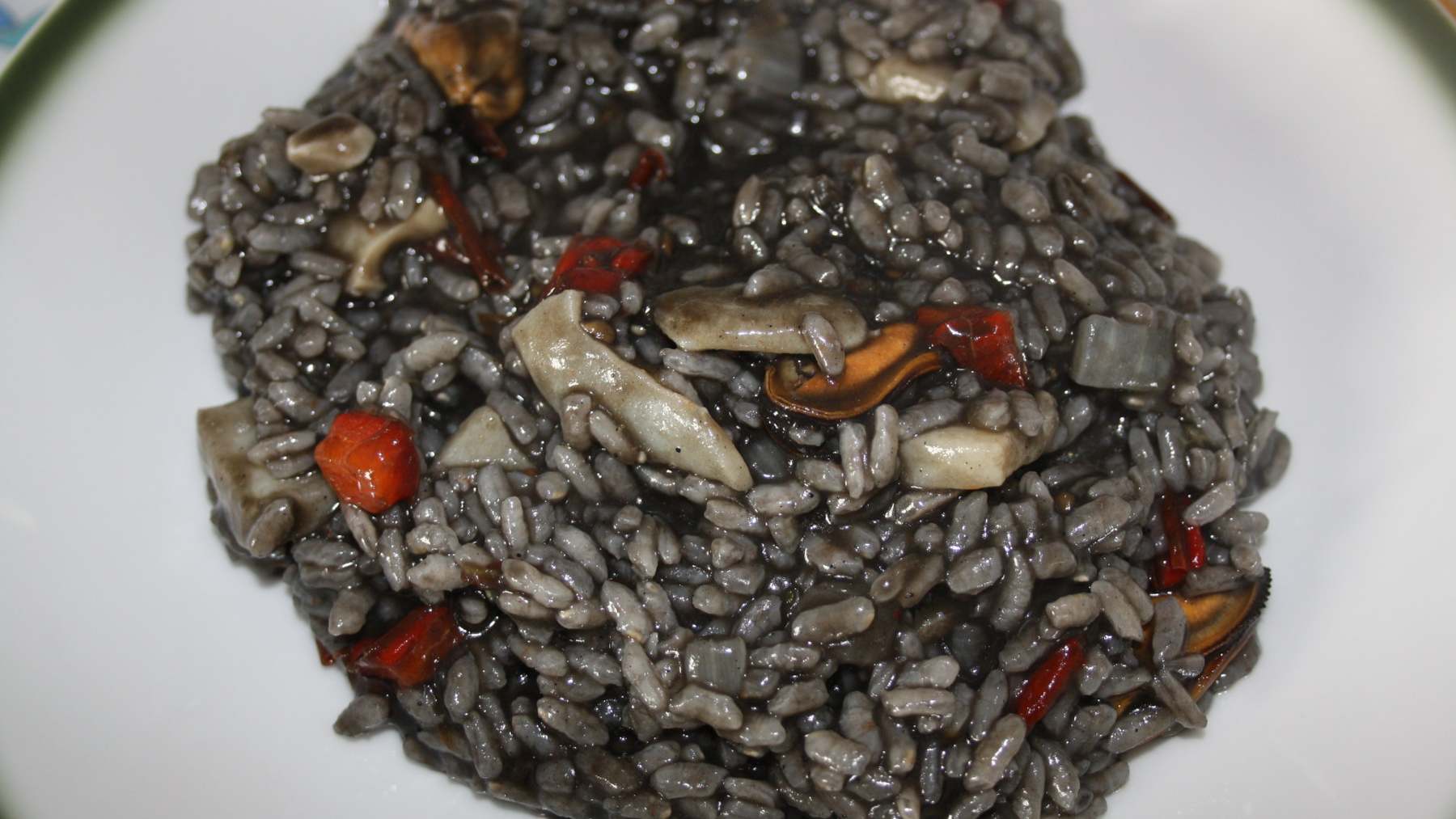 Receta de arroz negro fácil, conocido como del senyoret 4