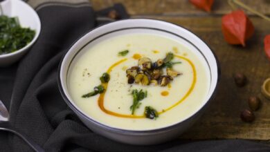 Receta de crema de nabos y calabacín 9