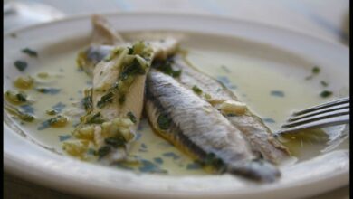 Receta de moraga de boquerones 4