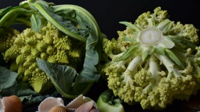 Romanescu salteado con toque de limón 7