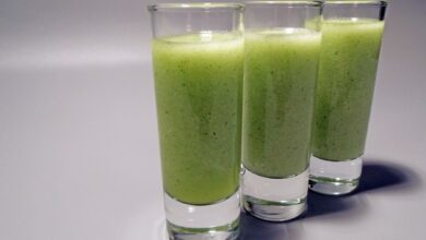 Crema fría de melón y menta 1