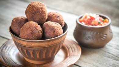 Croquetas de morcilla y manzana en la freidora de aire 2