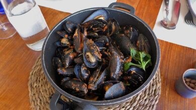 Mejillones con tomate: receta marinera 6