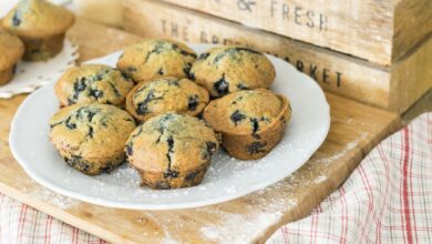 Muffins de acelga con queso manchego 7