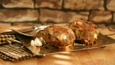 Pan de boniato, carne y pimiento morrón 3