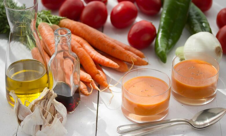 Gazpacho de zanahoria: receta refrescante 1