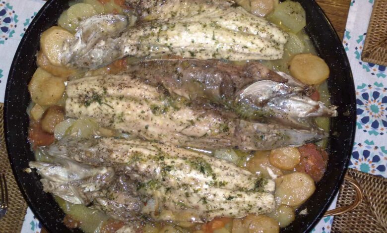 Guisado de sardinas con patatas 1