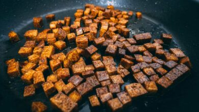 Receta de tofu caramelizado con miel y salsa de soja 10