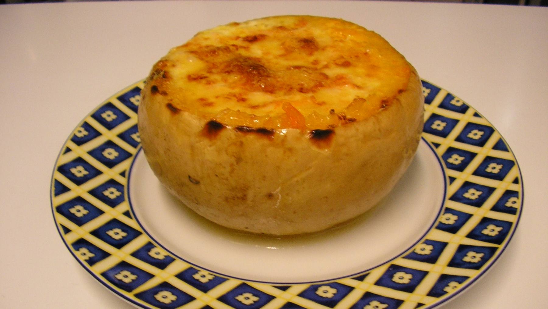 Calabaza gratinada con parmesano y albahaca 4