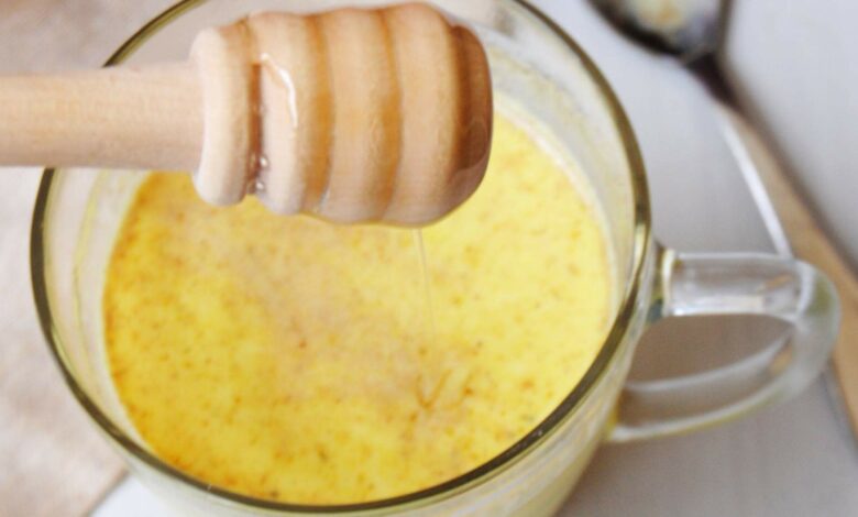 Golden milk, receta casera 1