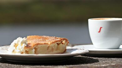 Tarta de manzana, piña y yogur, sin horno 3