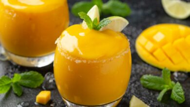 Margarita de mango en la Thermomix 8