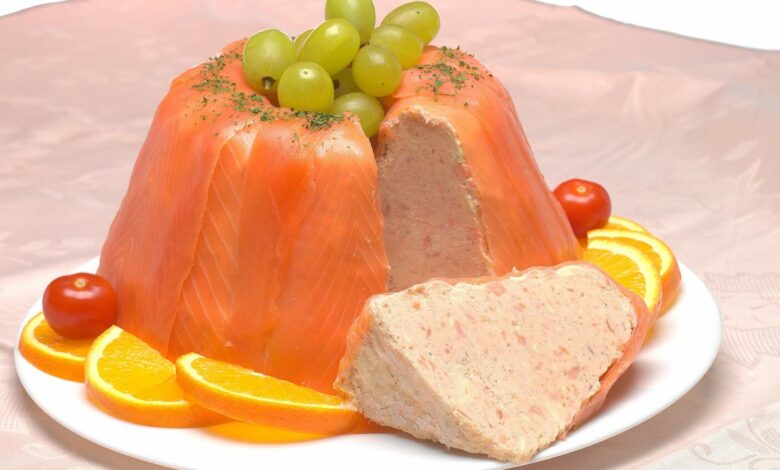 Paté de salmón y queso mascarpone con hierbas aromáticas 1