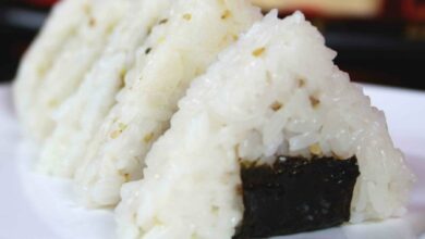 Receta de pastel de sushi 9