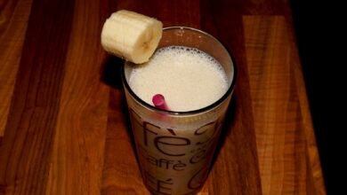 Refrescante bebida veraniega: banana smoothie 6