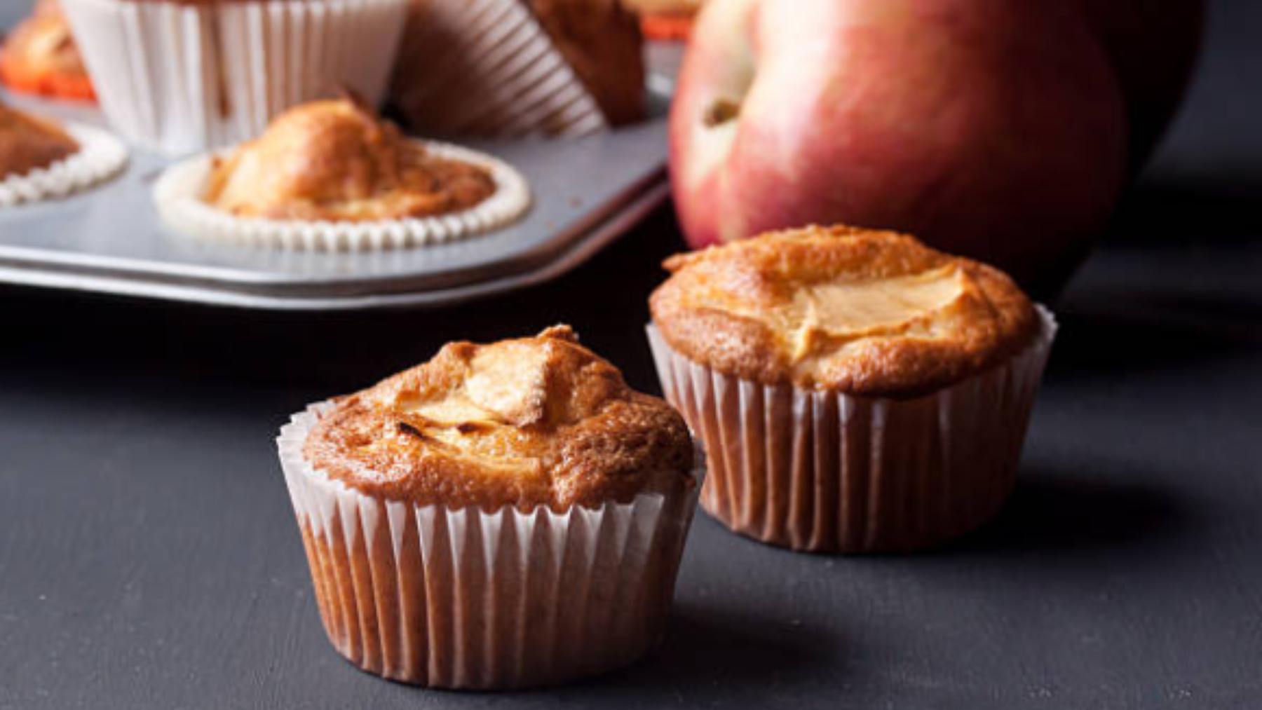 Receta de muffins de manzana paso a paso 8