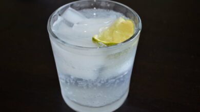 Receta casera de gin tonic con espuma de menta 6