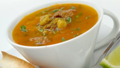 Receta de sopa harira vegana 3