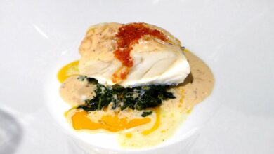 Bacalao al horno con mantequilla de miso 3