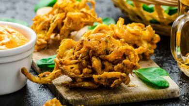 Cebolla pakora: receta del aperitivo indio 7