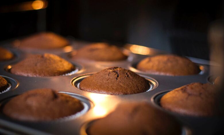 Muffins de azafrán, receta casera 1