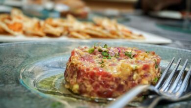 Receta de tartar de atún y aguacate 7