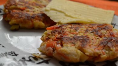 Hamburguesa de quinoa y atún 7