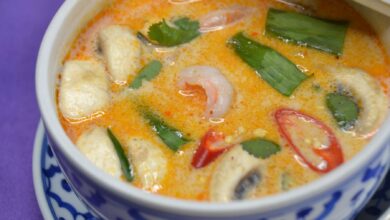 Receta casera de sopa Tom Yum 9