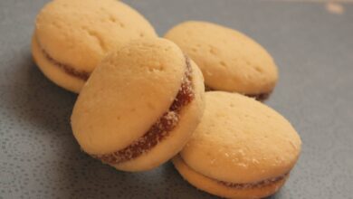 Receta casera de alfajores de fruta 3