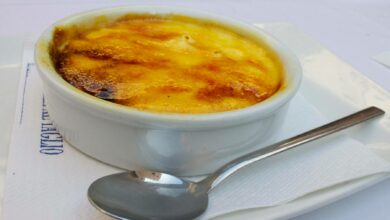 Crema catalana de plátano, una receta diferente 5