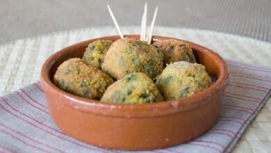 Una guarnición especial: buñuelos de romanesco 4