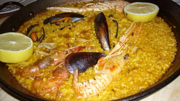 la paella