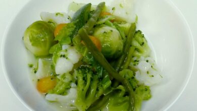 Estofado de verduras con jengibre 8