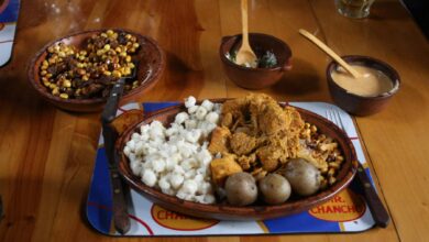 Fritada de chancho, plato de carne ecuatoriano 6