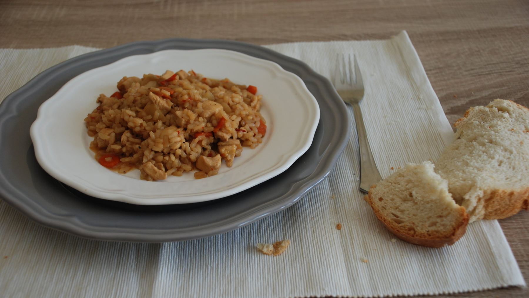 Risotto de zanahoria con albahaca 4