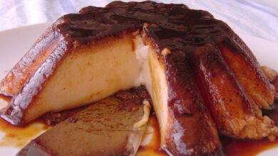 Receta de Flan de huevo casero 9