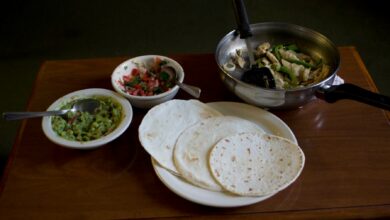 Fajitas de seitán con guacamole 4