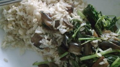 Receta de Budín de arroz y berenjenas muy fácil de preparar 6