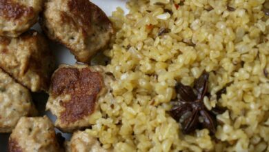 Receta de bulgur con guiso de ternera 1