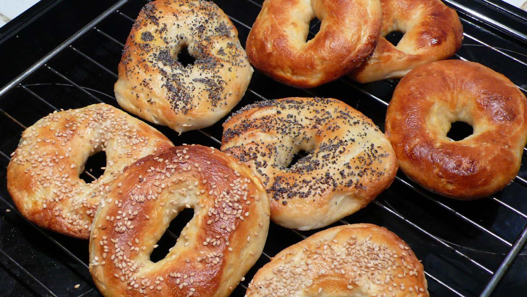 Receta rápida de bagels en Thermomix 4