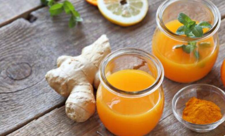 La receta viral de chupitos de naranja y jengibre para librarte de los resfriados 1