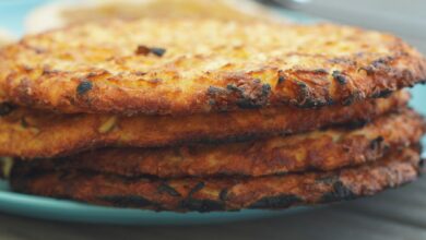 Tortitas caseras de harina de arroz y lima 1