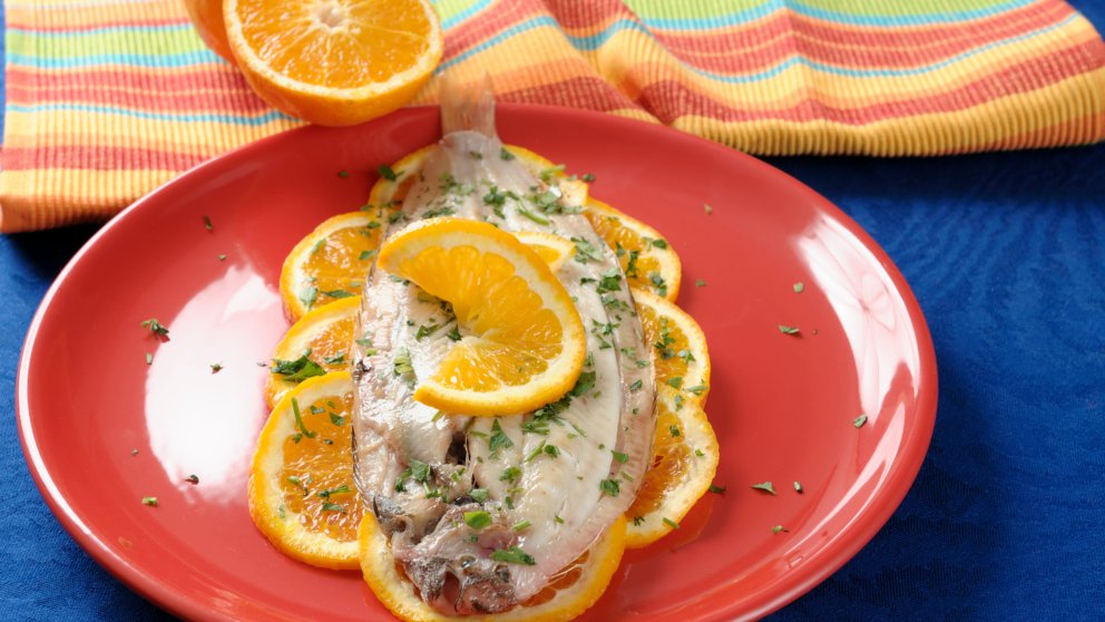 Receta de Lenguado a la naranja fácil de preparar 4