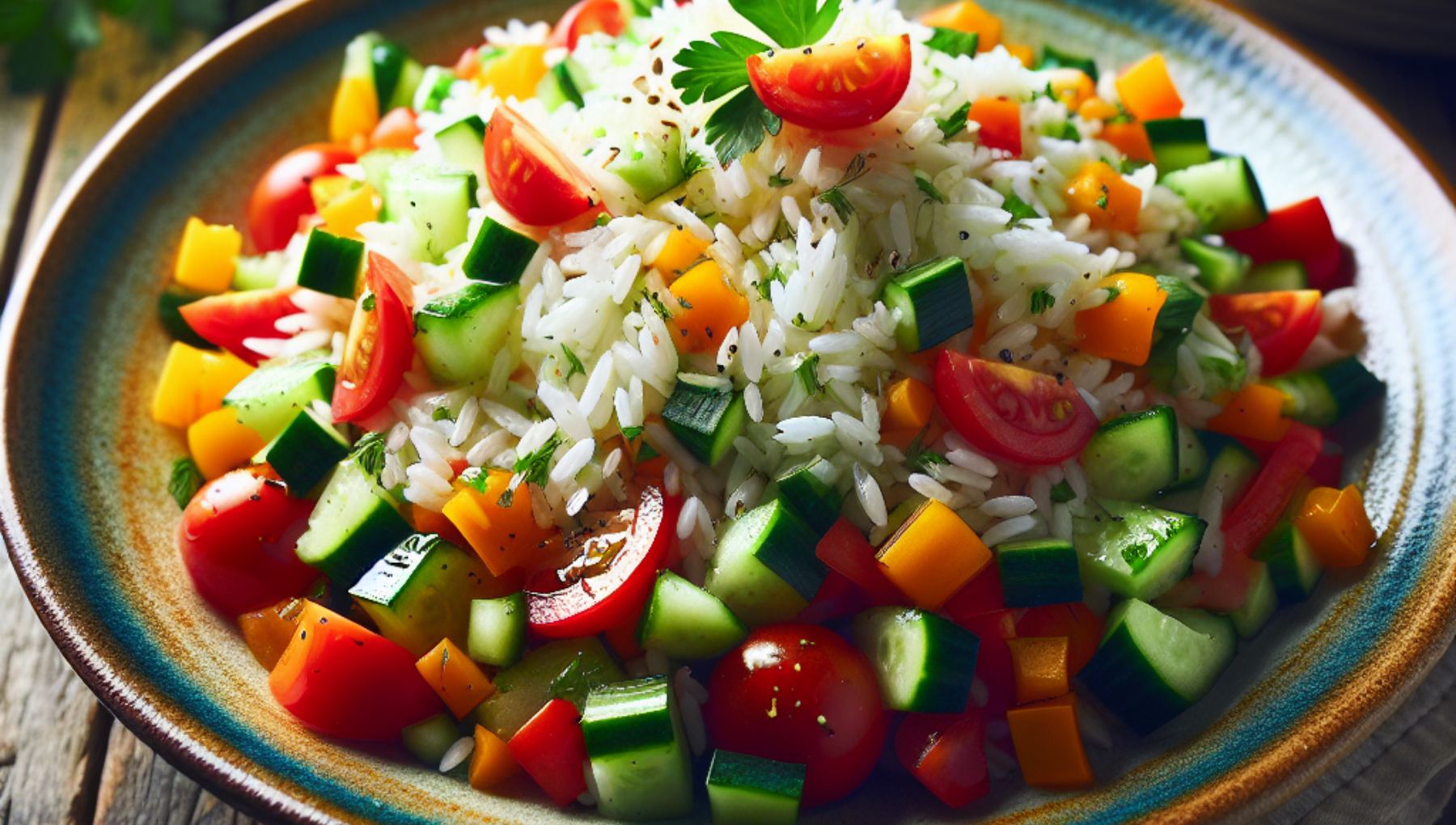 3 recetas sencillas de ensalada de arroz 4