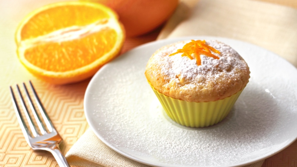 Receta de muffins de naranja y vainilla 4