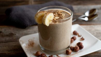 Mocha helado de avellana con crema batida 2