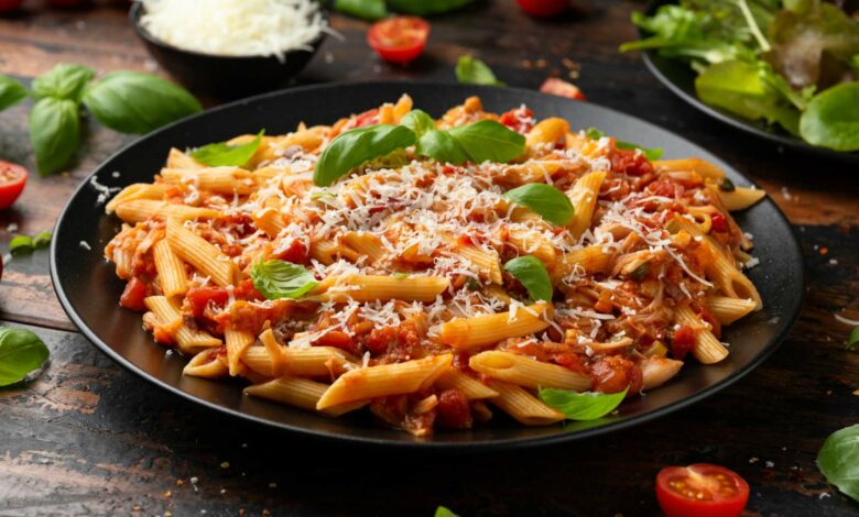 Receta de macarrones con chorizo en freidora de aire 1