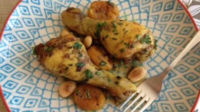 Receta fácil de pollo con albaricoques al horno 6